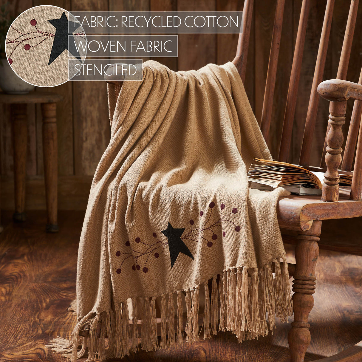 Pip Vinestar Woven Throw 50x60