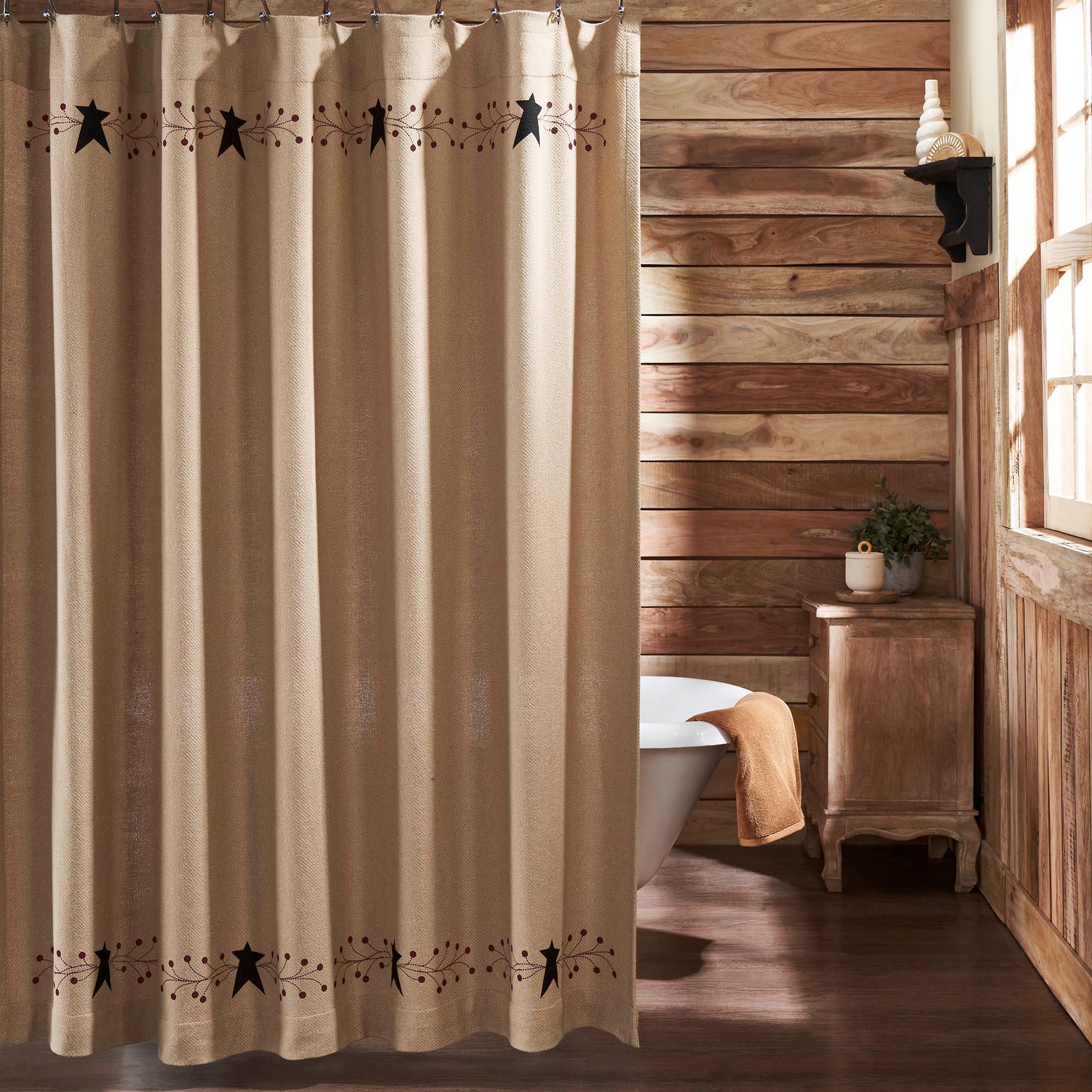 Pip Vinestar Shower Curtain 72x72 VHC Brands Home Decor