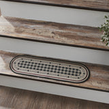 Pip Vinestar Polyester Stair Tread Oval Latex 8.5x27, Set of 7