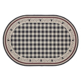Pip Vinestar Polyester Rug Oval 48x72
