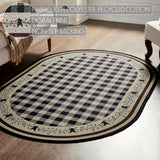 Pip Vinestar Polyester Rug Oval 48x72