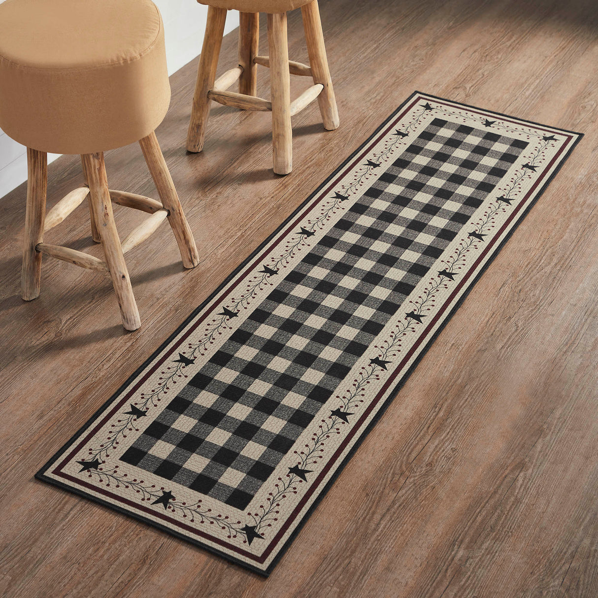 Pip Vinestar Polyester Rug/Runner Rect 22x78