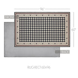 Pip Vinestar Polyester Rug Rect 60x96