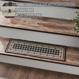 Pip Vinestar Polyester Stair Tread Rect Latex 8.5x27, Set of 7