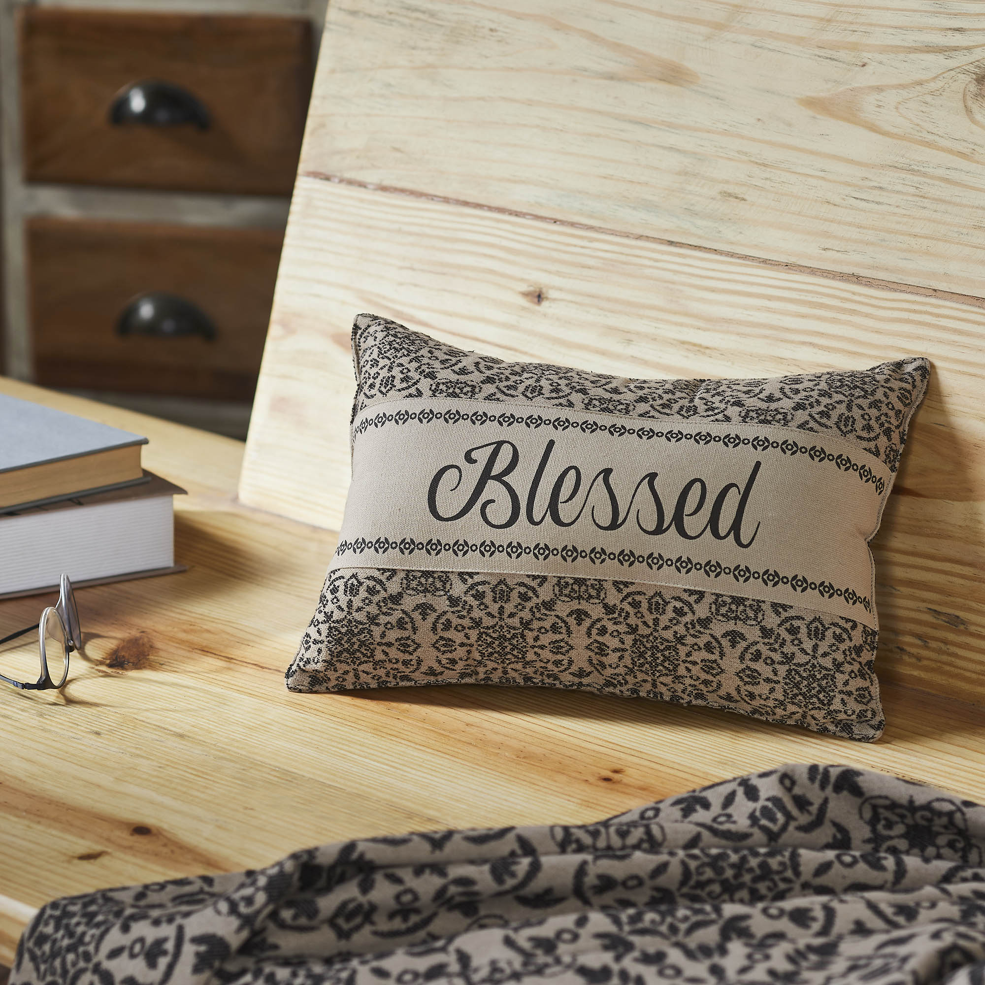 Custom House Jacquard Blessed Pillow - Thumbnail 4
