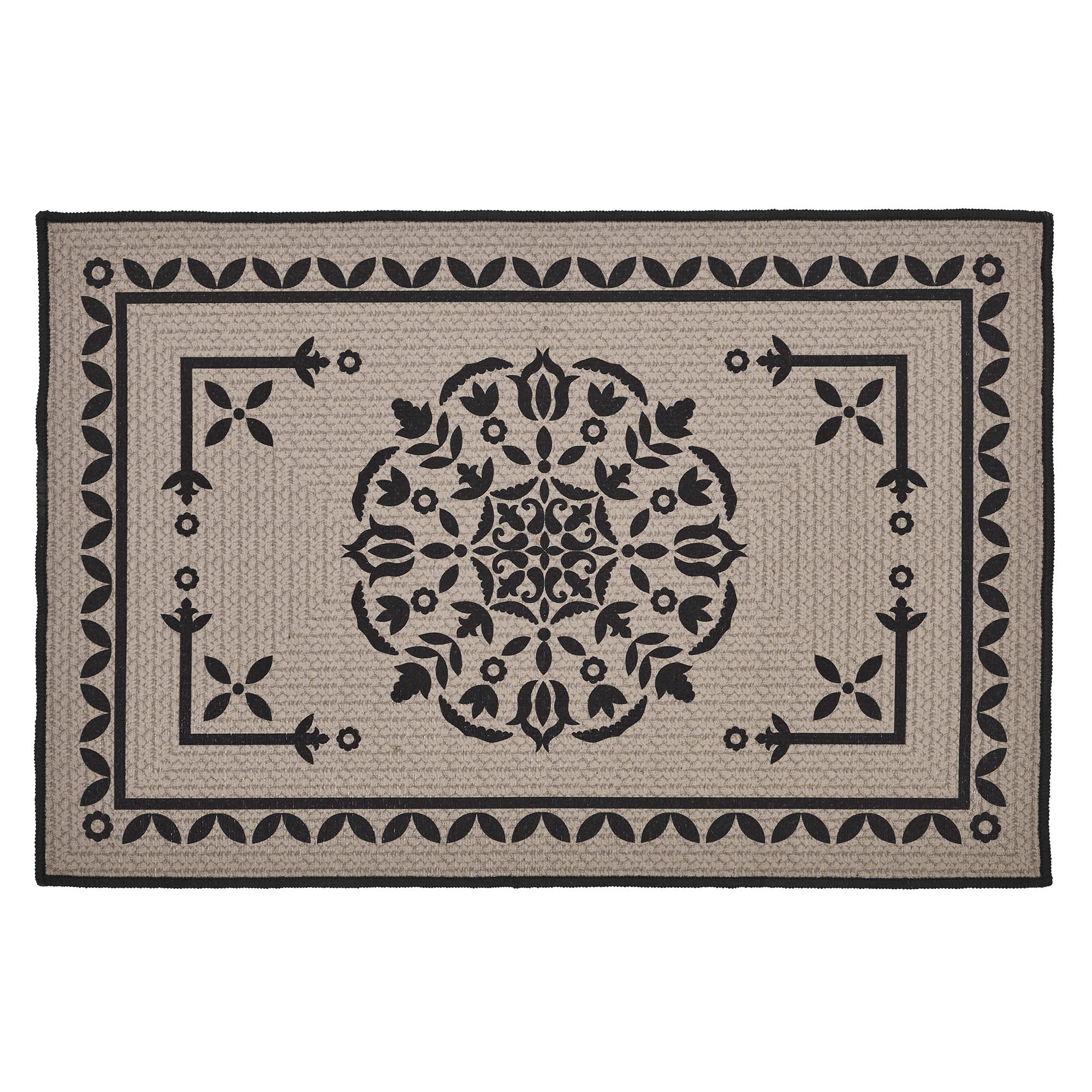 VHC Brands Custom House Jacquard Bathmat - Thumbnail 2