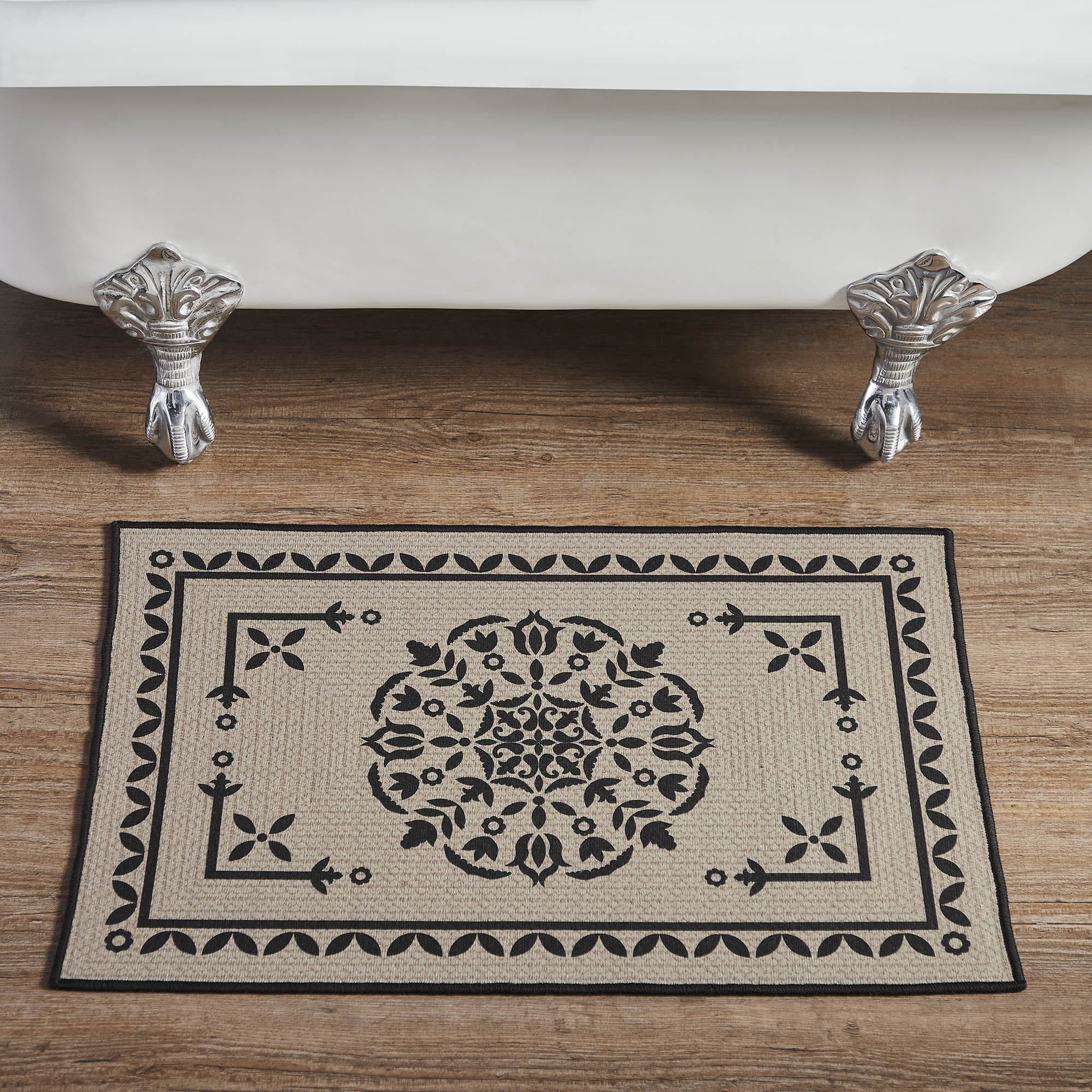 VHC Brands Custom House Jacquard Bathmat