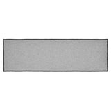 Custom House Black Tan Jacquard Polyester Stair Tread Rect Latex 8.5x27, Set of 7