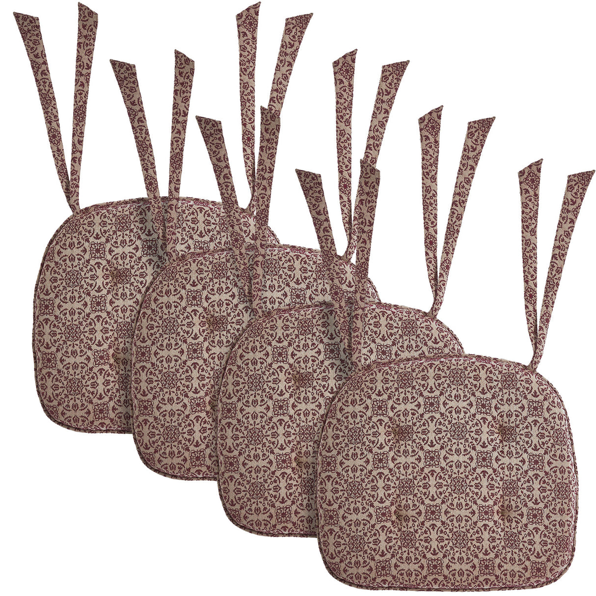 Custom House Jacquard 16.5x18 Inch Chair Pad