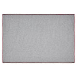 Custom House Burgundy Tan Jacquard Polyester Bathmat 20x30
