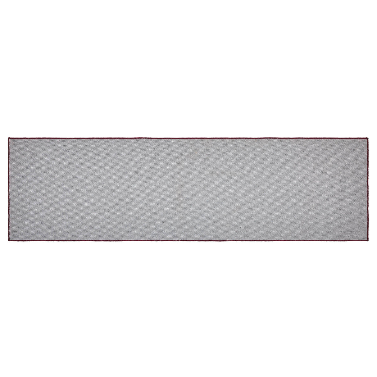 Custom House Burgundy Tan Jacquard Polyester Rug/Runner Rect 22x78