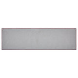 Custom House Burgundy Tan Jacquard Polyester Rug/Runner Rect 22x78