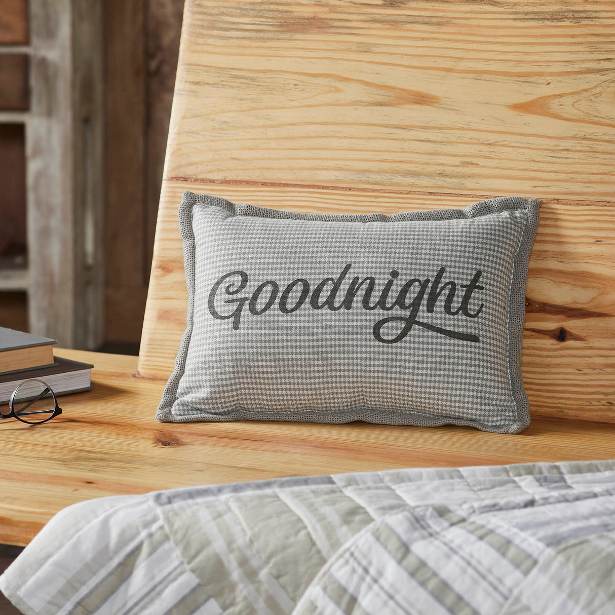 Finders Keepers Goodnight Pillow 9.5x14