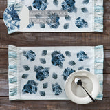 Finders Keepers Hydrangea Ruffled Placemat Set of 2 13x19, 3 Pack 6 Pack