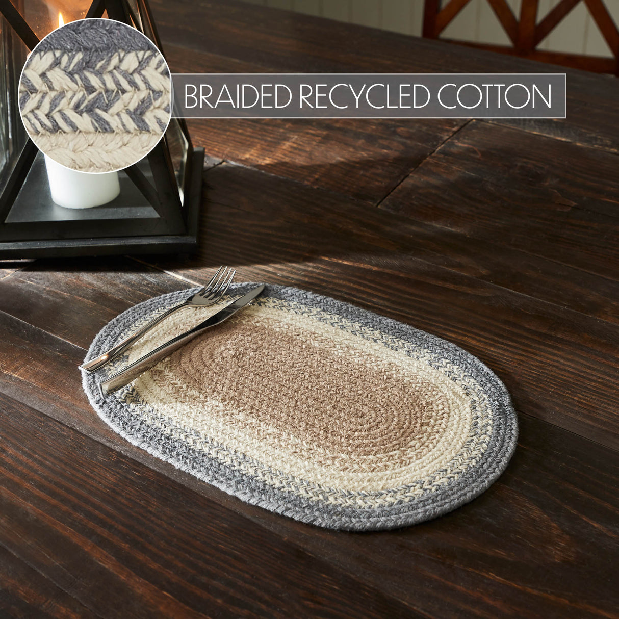 Finders Keepers Oval Placemat 10x15, 6 Pack 6 Pack