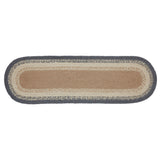 Finders Keepers Jute Stair Tread Oval Latex 8.5x27