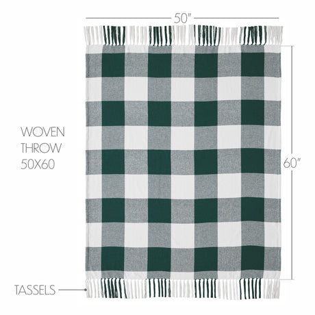 84702-Annie-Buffalo-Check-Hunter-Green-Woven-Throw-50x60-image-4