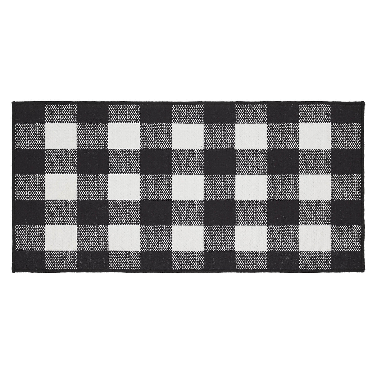 84711-Annie-Buffalo-Check-Black-Indoor/Outdoor-Rug-Rect-17x36-image-2