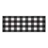 VHC Brands Annie Buffalo Check Country Black 2 Piece Rug Set, 17x36 and 17x48