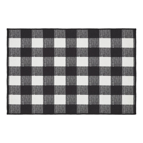 84713-Annie-Buffalo-Check-Black-Indoor/Outdoor-Rug-Rect-24x36-image-2