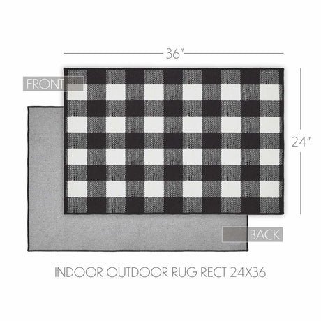 84713-Annie-Buffalo-Check-Black-Indoor/Outdoor-Rug-Rect-24x36-image-3