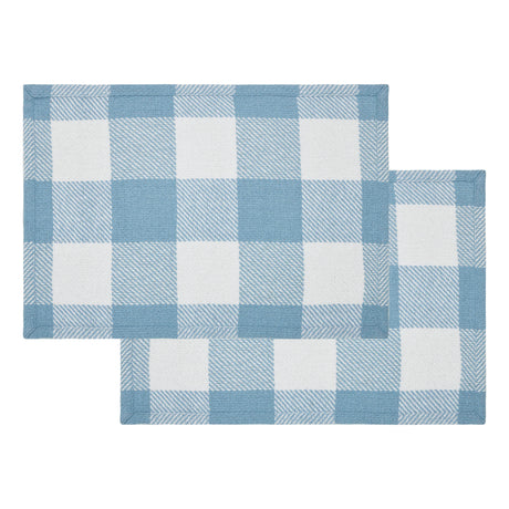 84717-Annie-Buffalo-Check-Blue-Placemat-Set-of-2-13x19-image-3