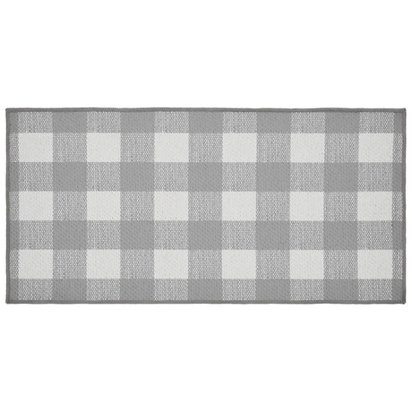 84732-Annie-Buffalo-Check-Grey-Indoor/Outdoor-Rug-Rect-17x36-image-2