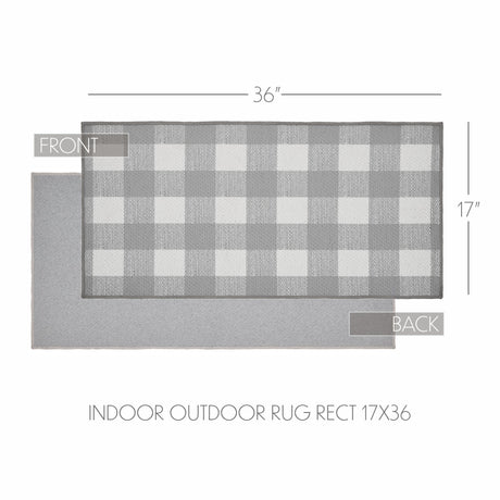 84732-Annie-Buffalo-Check-Grey-Indoor/Outdoor-Rug-Rect-17x36-image-3