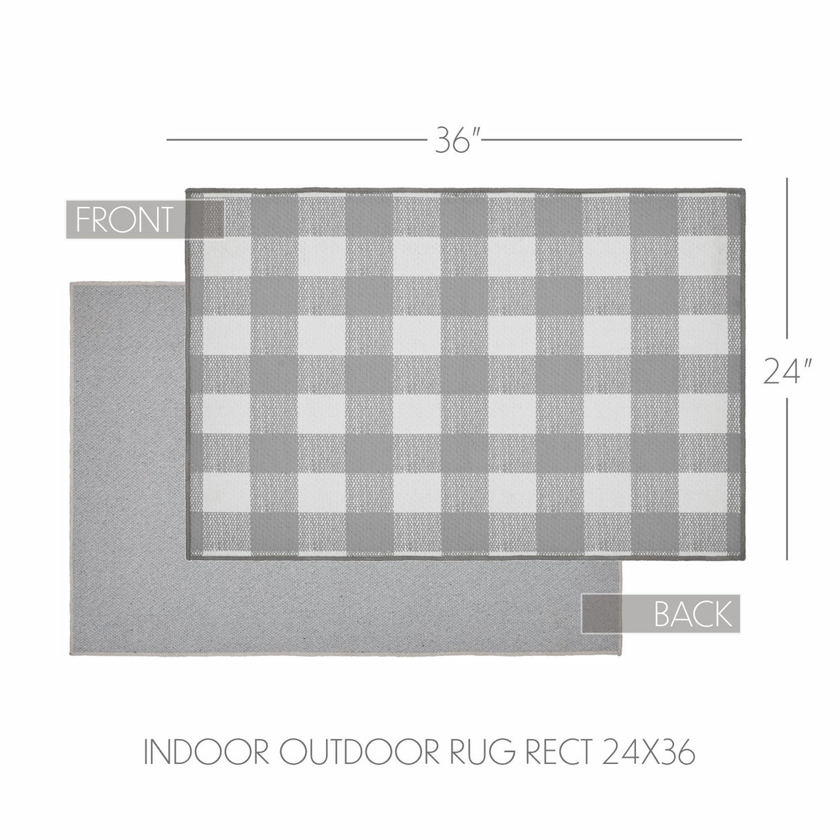 84734-Annie-Buffalo-Check-Grey-Indoor/Outdoor-Rug-Rect-24x36-image-3