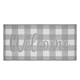 84735-Annie-Buffalo-Check-Grey-Welcome-Indoor/Outdoor-Rug-Rect-17x36-image-2