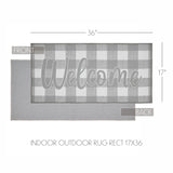 84735-Annie-Buffalo-Check-Grey-Welcome-Indoor/Outdoor-Rug-Rect-17x36-image-3