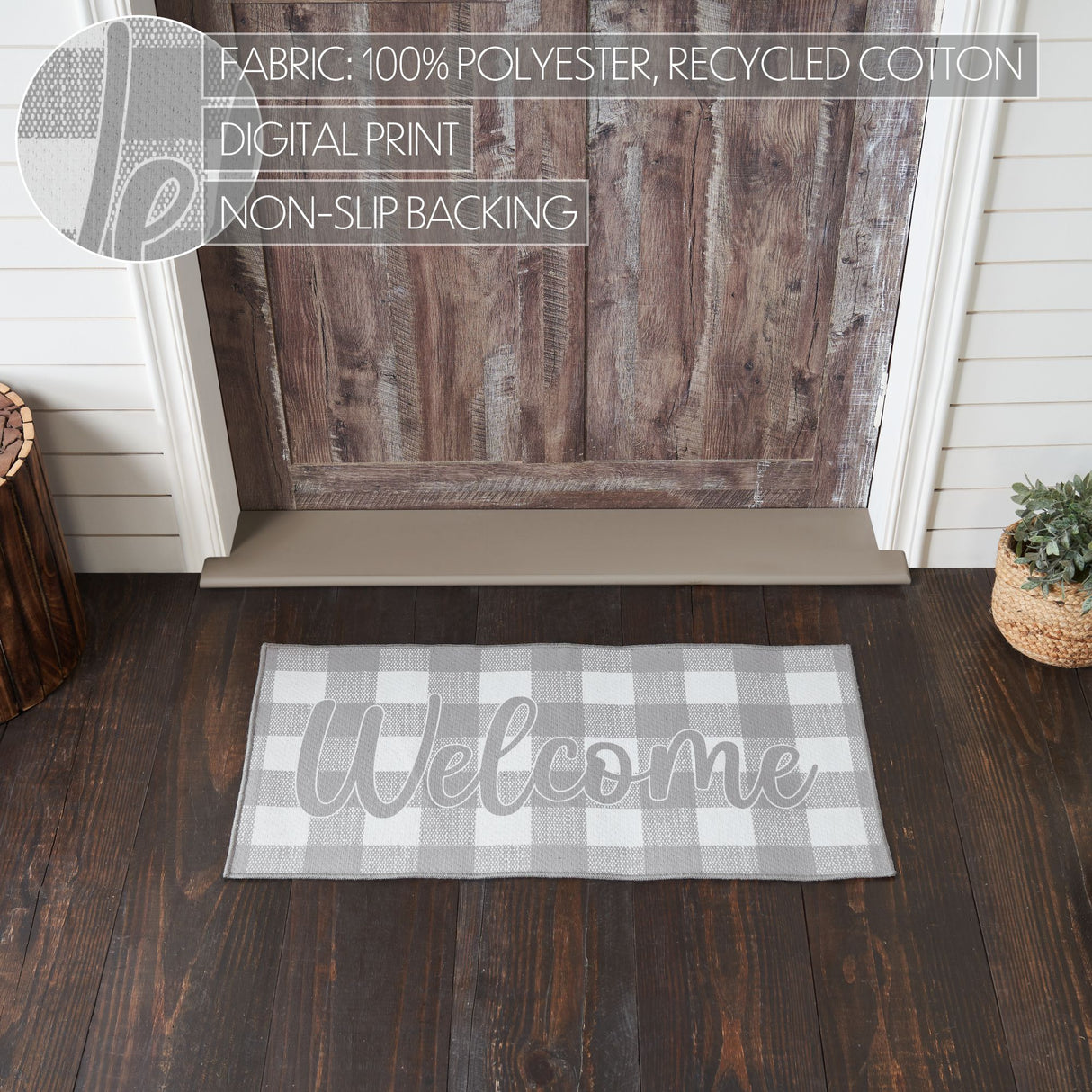 84735-Annie-Buffalo-Check-Grey-Welcome-Indoor/Outdoor-Rug-Rect-17x36-image-4