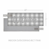 84736-Annie-Buffalo-Check-Grey-Welcome-Indoor/Outdoor-Rug-Rect-17x48-image-3