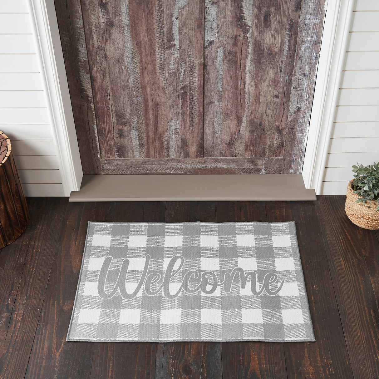 84737-Annie-Buffalo-Check-Grey-Welcome-Indoor/Outdoor-Rug-Rect-24x36-image-1