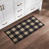 84757-Black-Check-Indoor/Outdoor-Rug-Rect-17x36-image-2