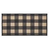 84757-Black-Check-Indoor/Outdoor-Rug-Rect-17x36-image-3