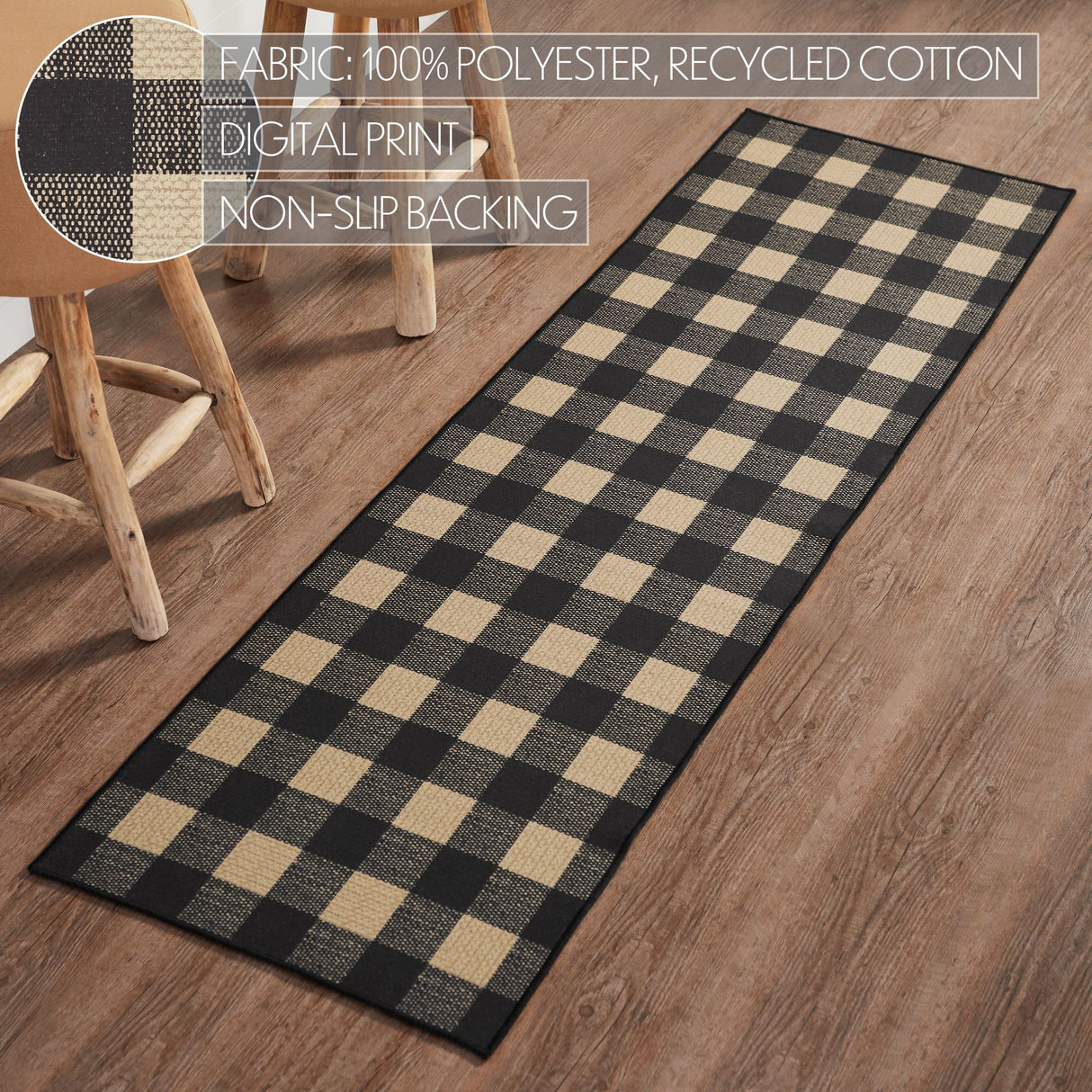 84761-Black-Check-Indoor/Outdoor-Rug/Runner-Rect-22x78-image-7