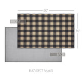 84763-Black-Check-Indoor/Outdoor-Rug-Rect-36x60-image-6