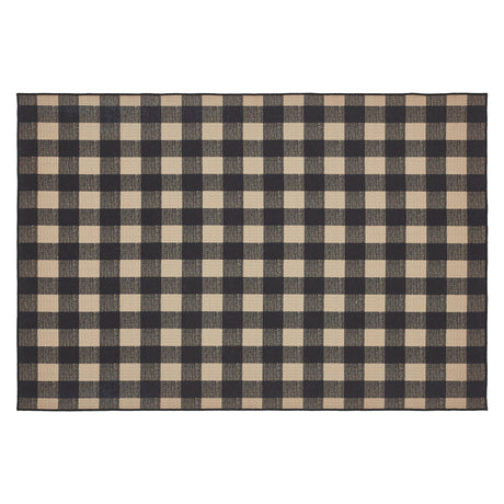 84764-Black-Check-Indoor/Outdoor-Rug-Rect-48x72-image-3