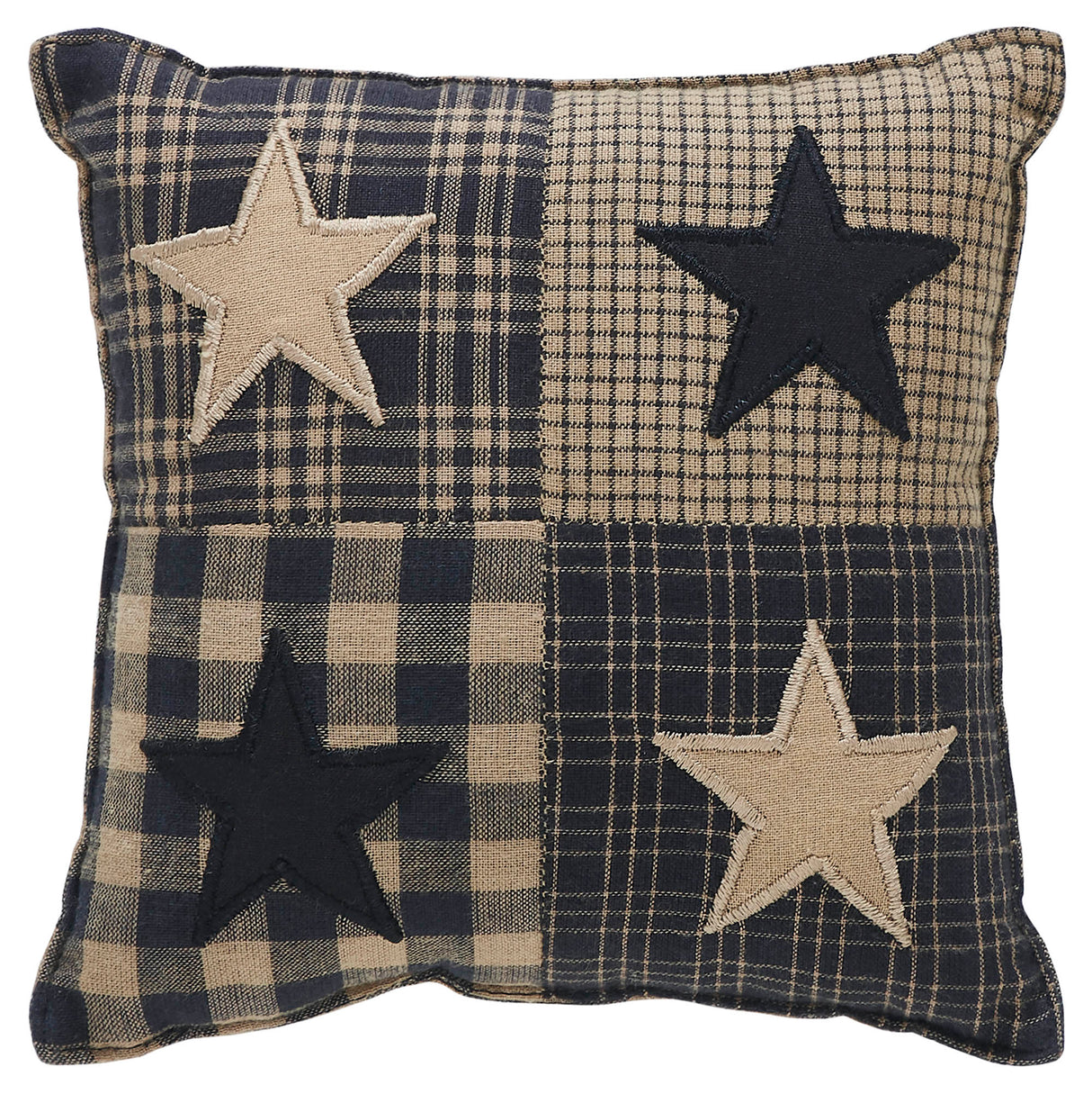 84772-Black-Check-Star-Pillow-6x6-image-3