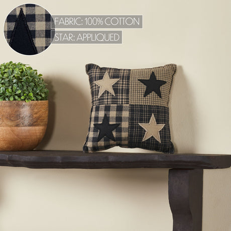 84772-Black-Check-Star-Pillow-6x6-image-7