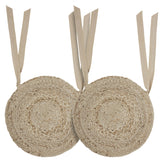 Natural Jute 15 Inch Chair Pad
