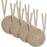 Natural Jute 15 Inch Chair Pad