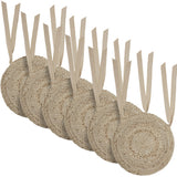 Natural Jute 15 Inch Chair Pad