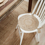Natural Jute 15 Inch Chair Pad