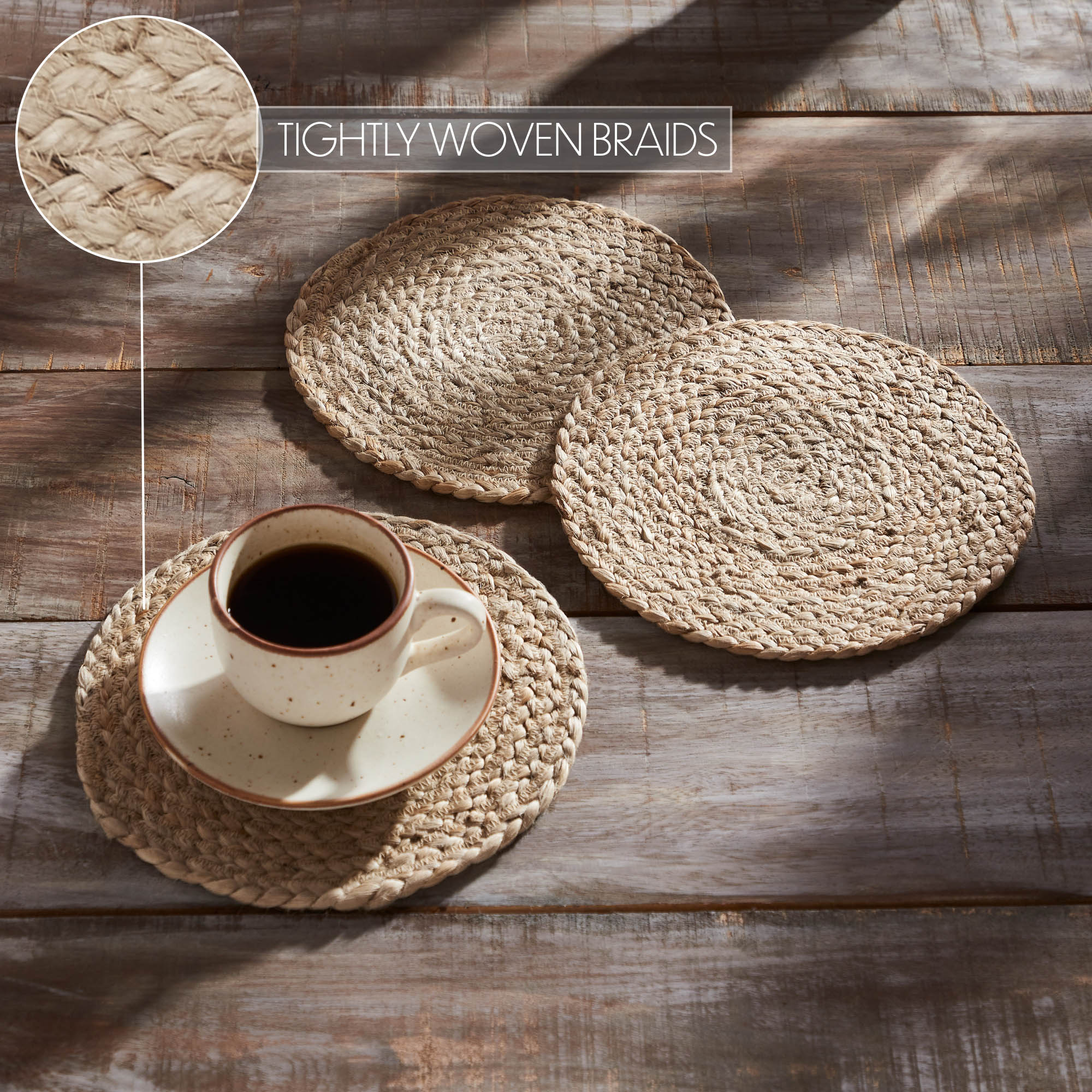 VHC Brands Jute Trivet - Thumbnail 2