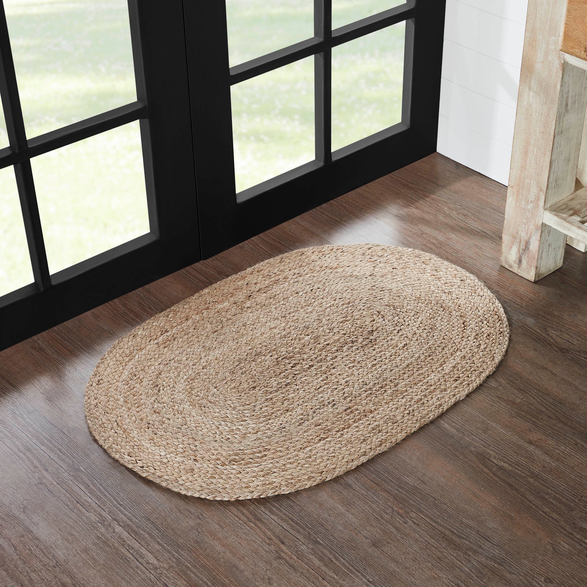 Natural Jute Rug Oval 24x36 – VHC Brands Home Decor