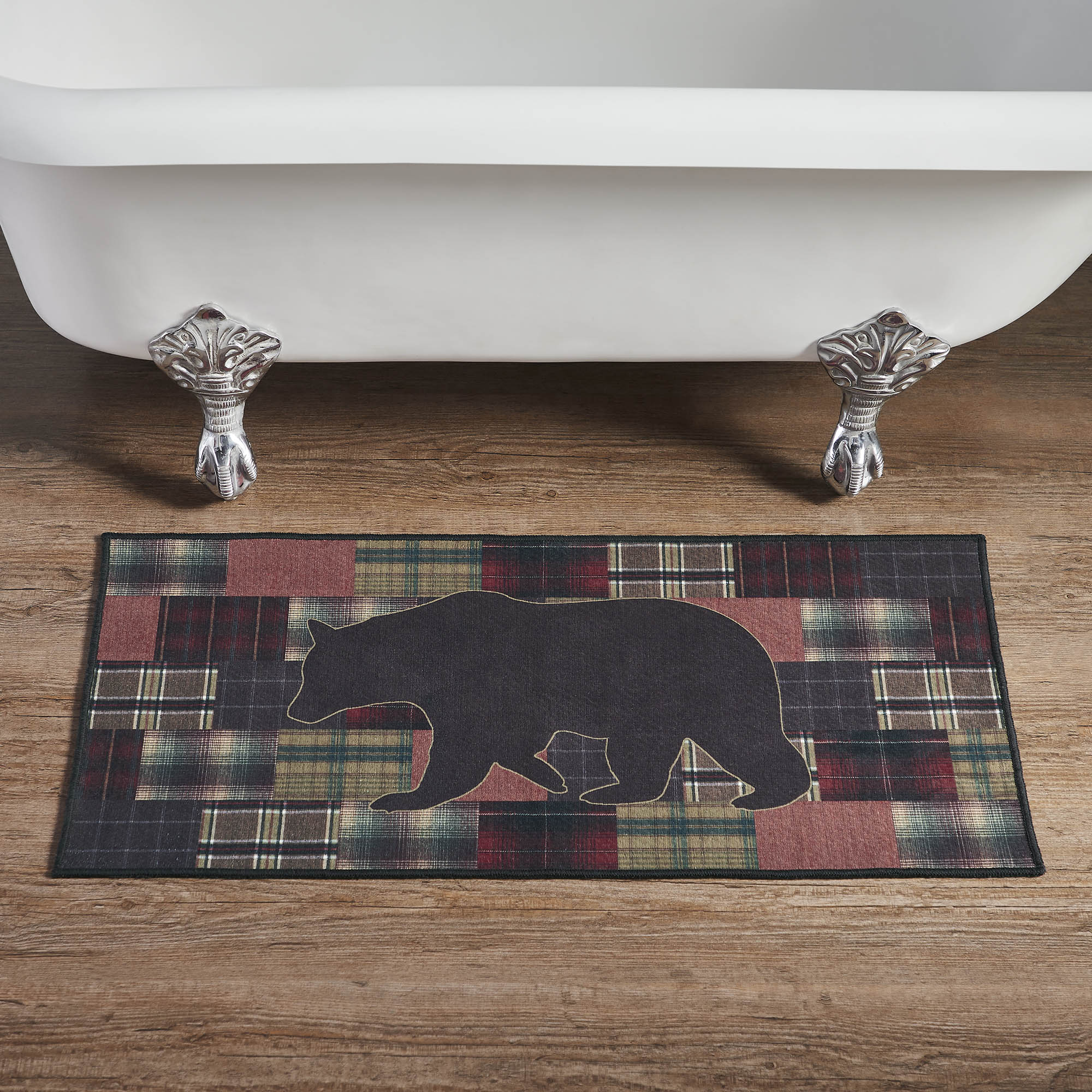 VHC Brands Wyatt Bear Bathmat