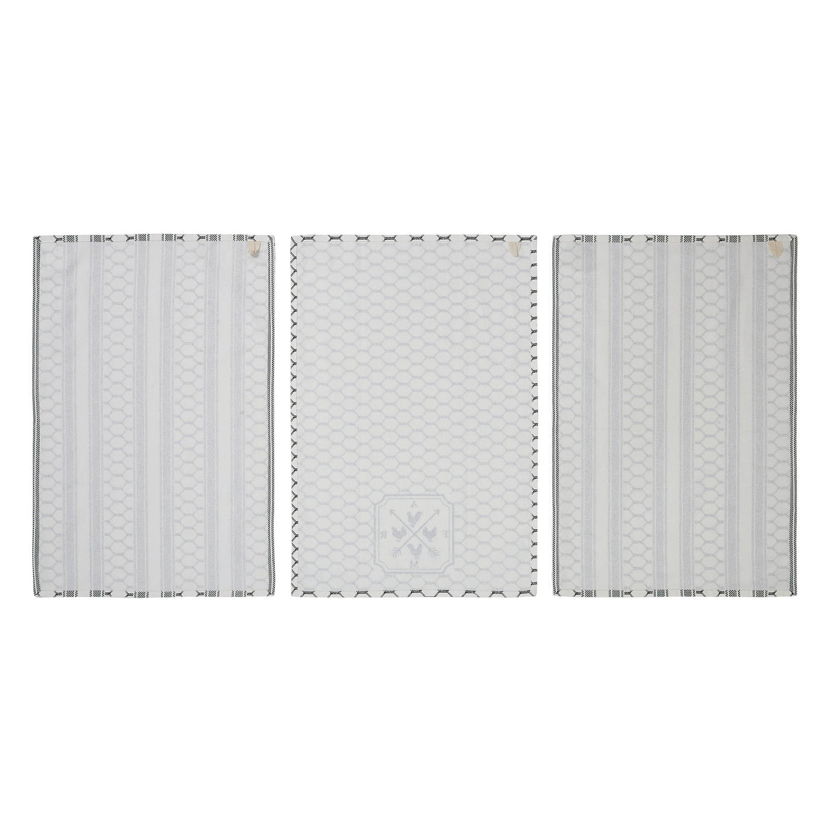 Down Home FARM Tea Towel Set of 3 19x28