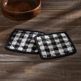 84830-Annie-Buffalo-Check-Black-Pot-Holder-Set-of-2-8x8-image-1